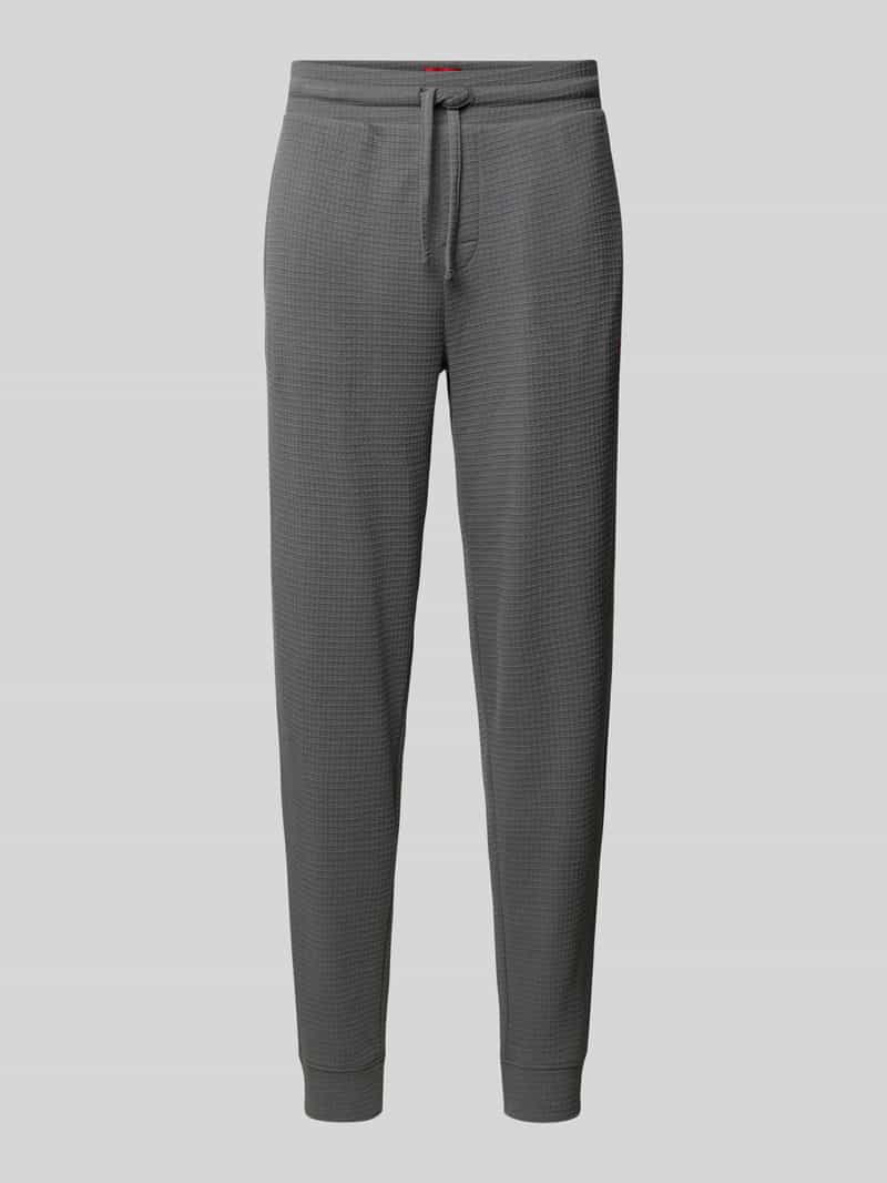 HUGO Regular fit sweatpants van katoenmix model 'AUSTIN PANTS'