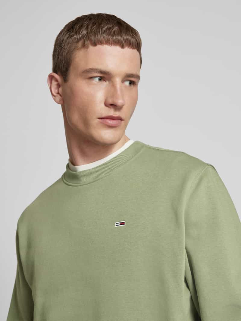 Tommy Jeans Sweatshirt met logostitching