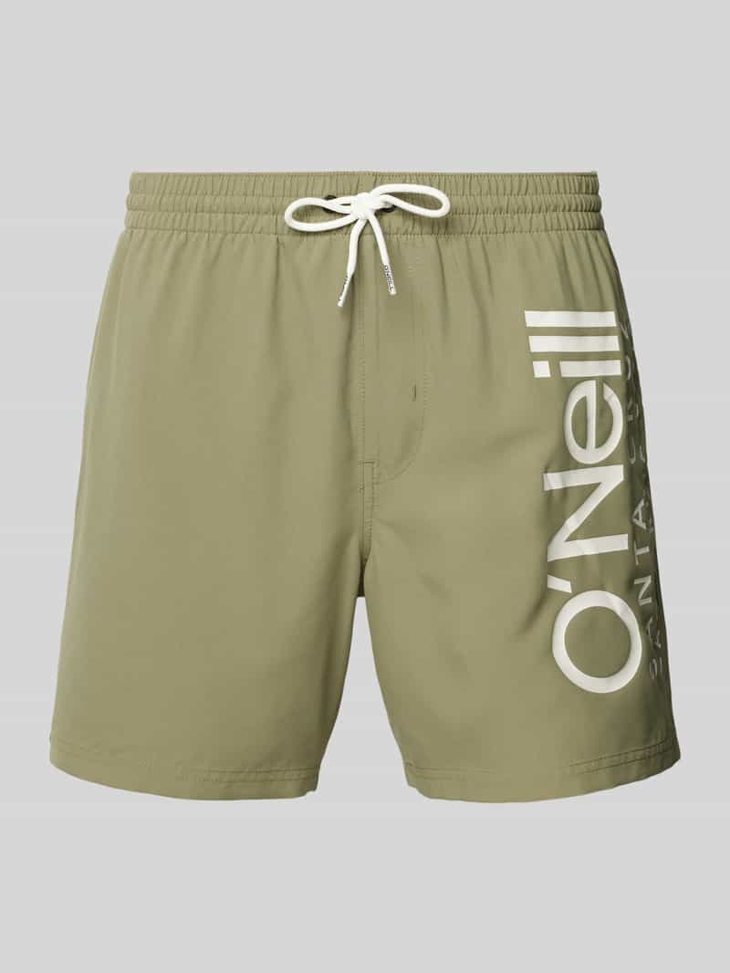 O'Neill Relaxed fit zwembroek met labelprint model 'ORIGINAL CALI'
