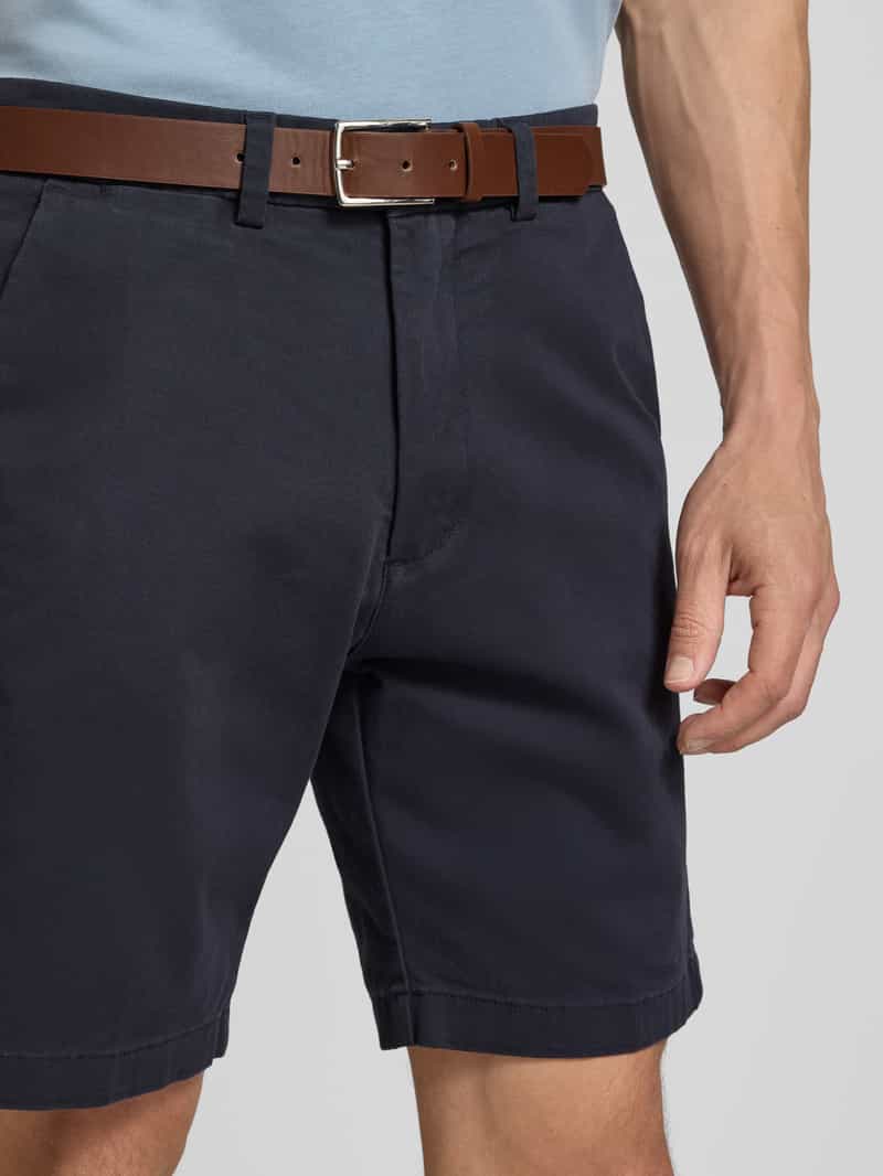 jack & jones Korte regular fit chino met riem model 'MARCO FRANCO'
