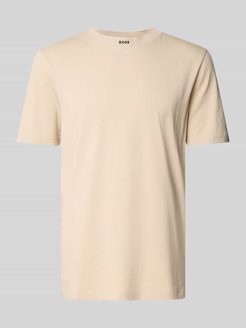 BOSS Green T-shirt met labelprint