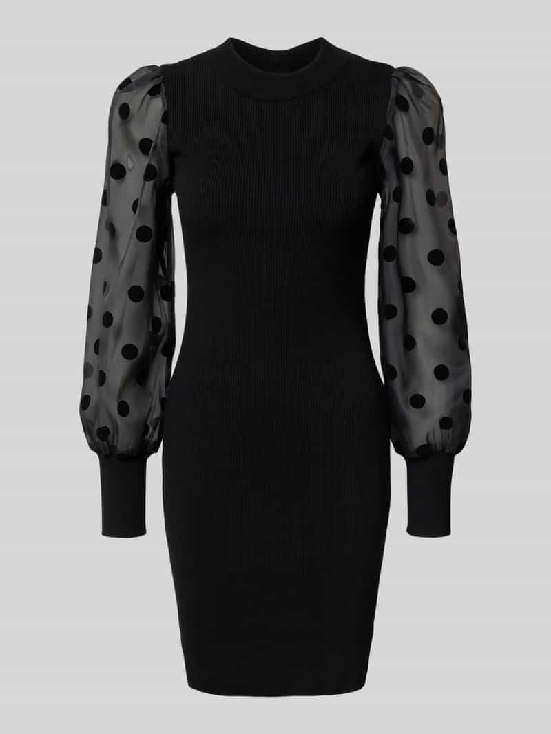 YAS Knielange jurk van viscosemix model 'DOTME'