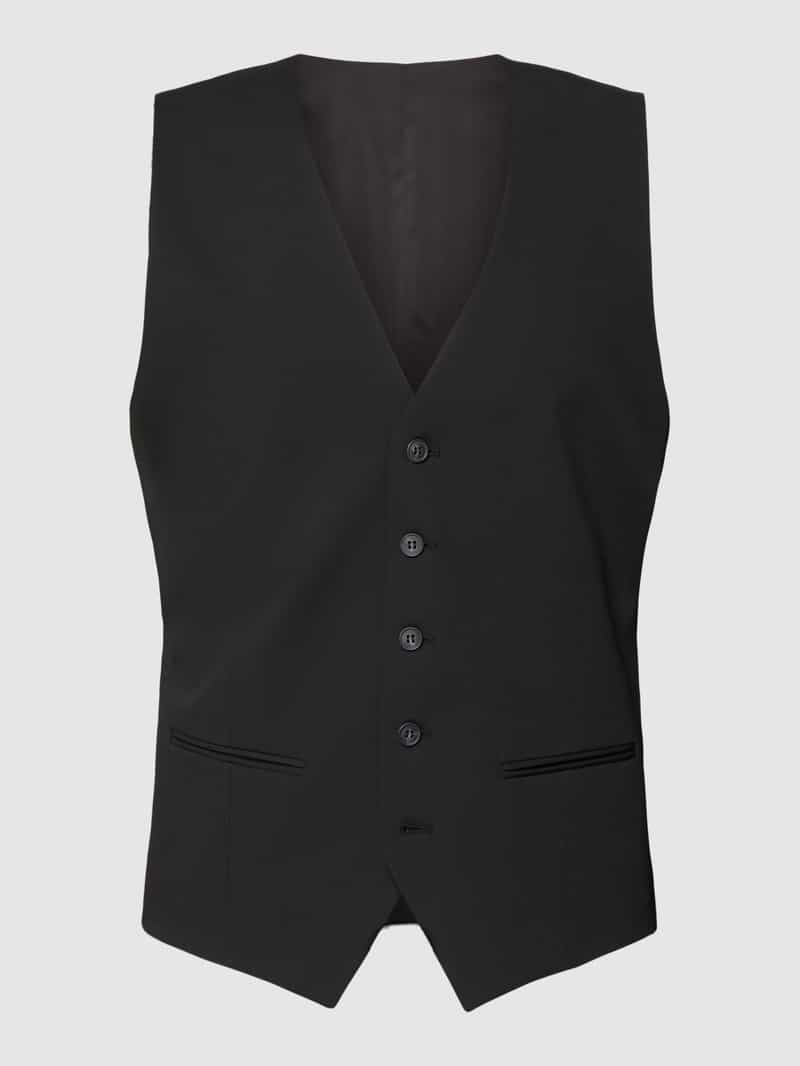 Gilet met paspelzakken, model 'LIAM'