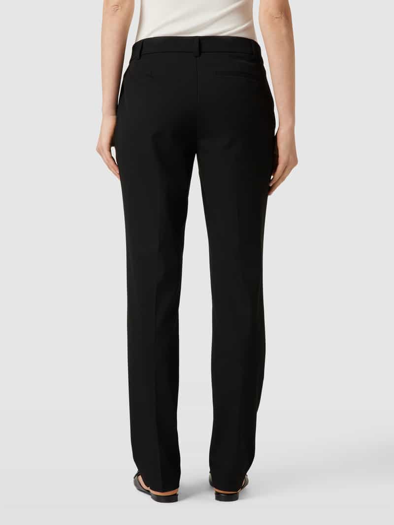 Stoffen broek met persplooien Christian Berg Woman Selection