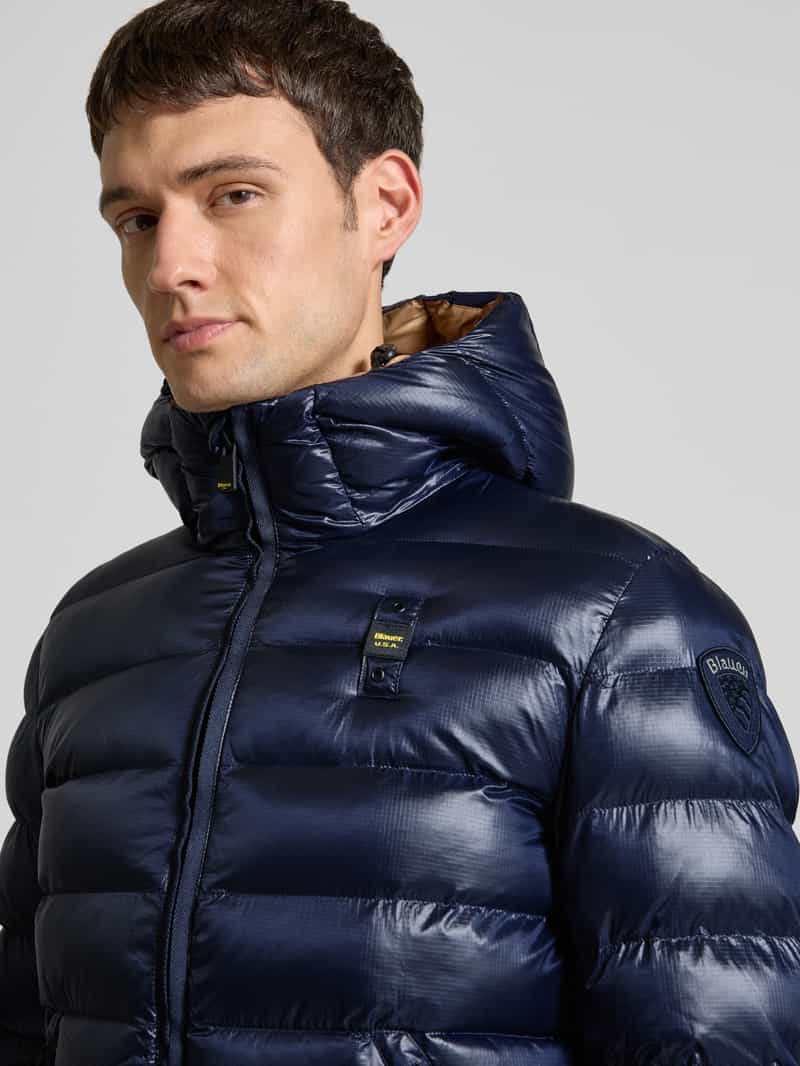 Blauer Usa Gewatteerd jack met tweewegsritssluiting model 'ADAMS'