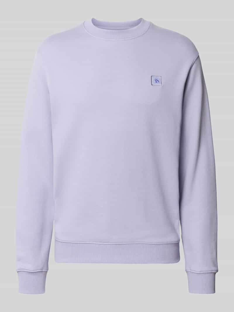 Scotch & Soda Sweatshirt met labeldetail