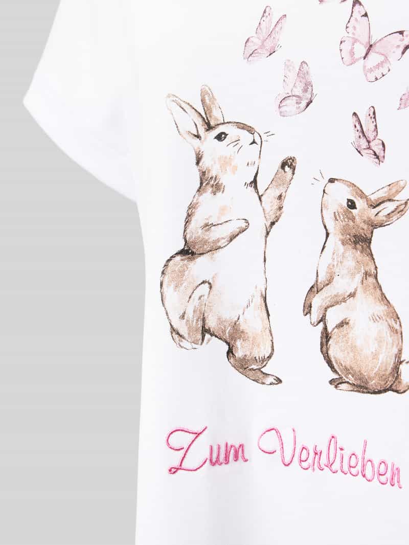 LOUIS & LOUISA Nachthemd met motiefprint