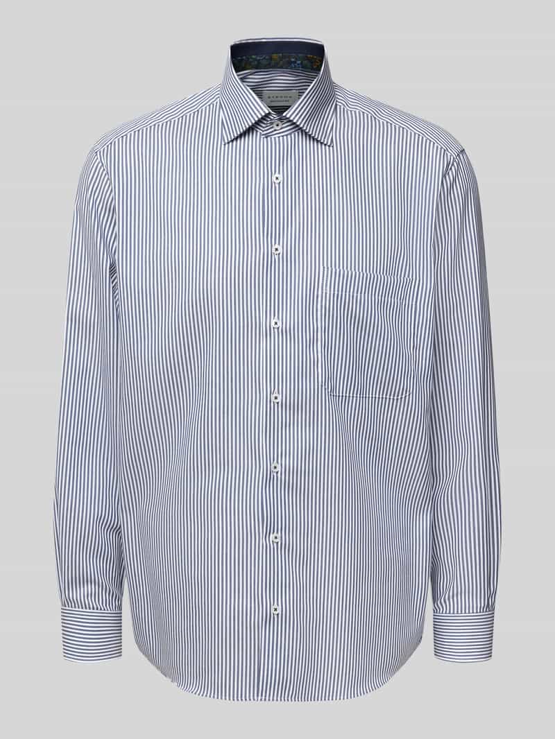 Eterna Comfort fit zakelijk overhemd met knoopsluiting