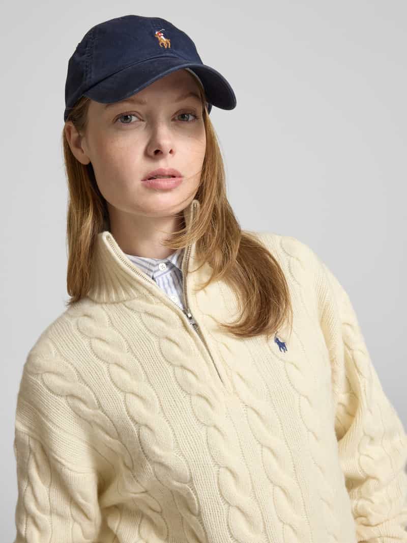 Polo Ralph Lauren Schipperstrui van wolmix met logostitching