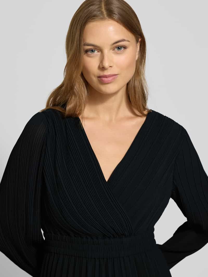 Jake*s Collection Midi-jurk met V-hals