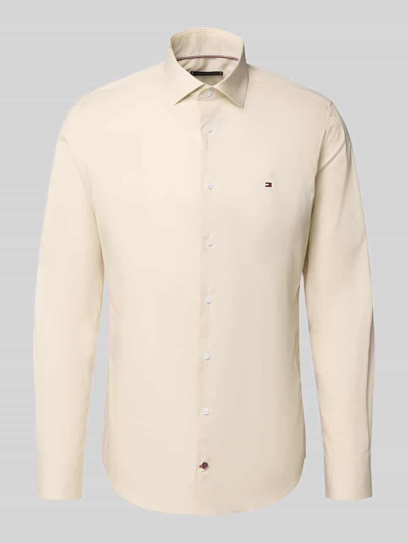 Tommy Hilfiger Tailored Slim fit zakelijk overhemd met kentkraag