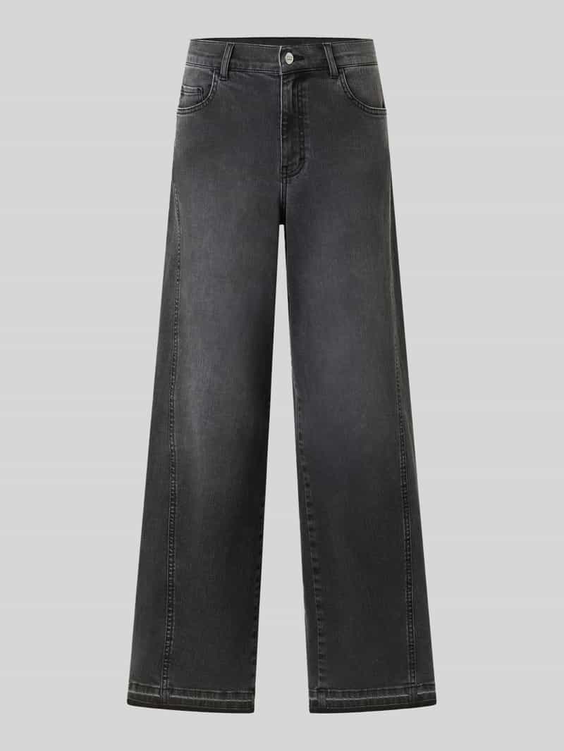 ANGELS Wide leg jeans van katoenmix model 'Liva Edgy'