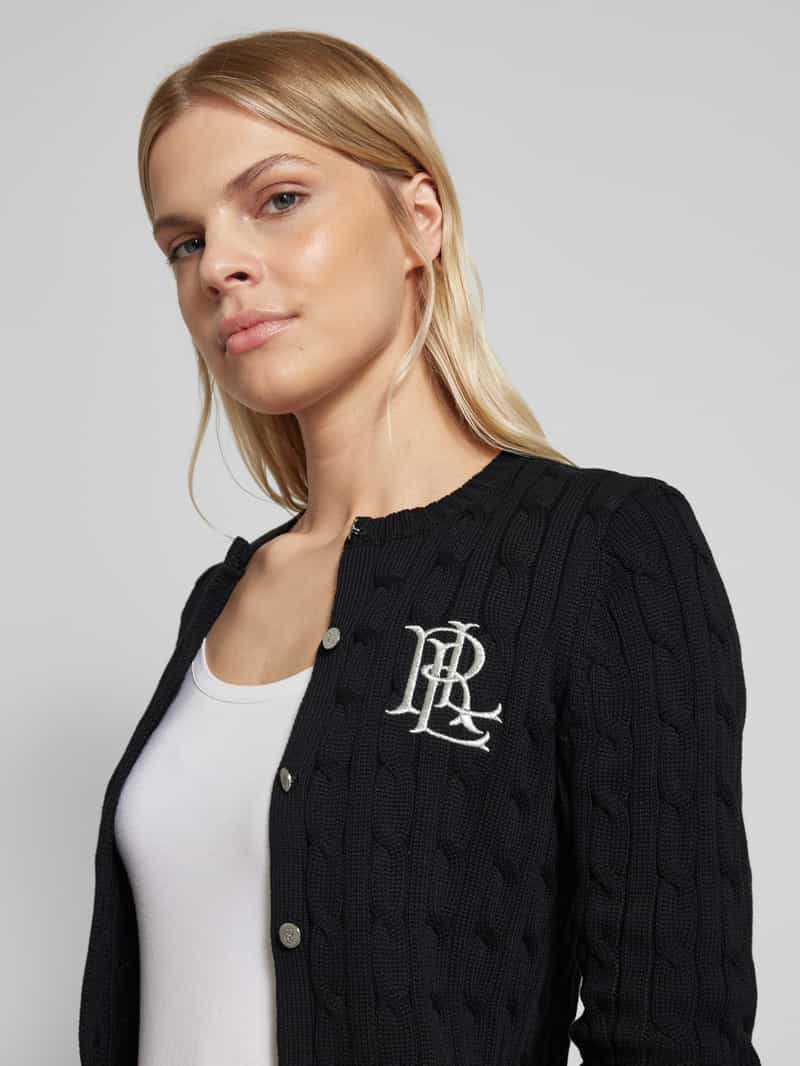 Lauren Ralph Lauren Cardigan met kabelpatroon model 'RALHAN'
