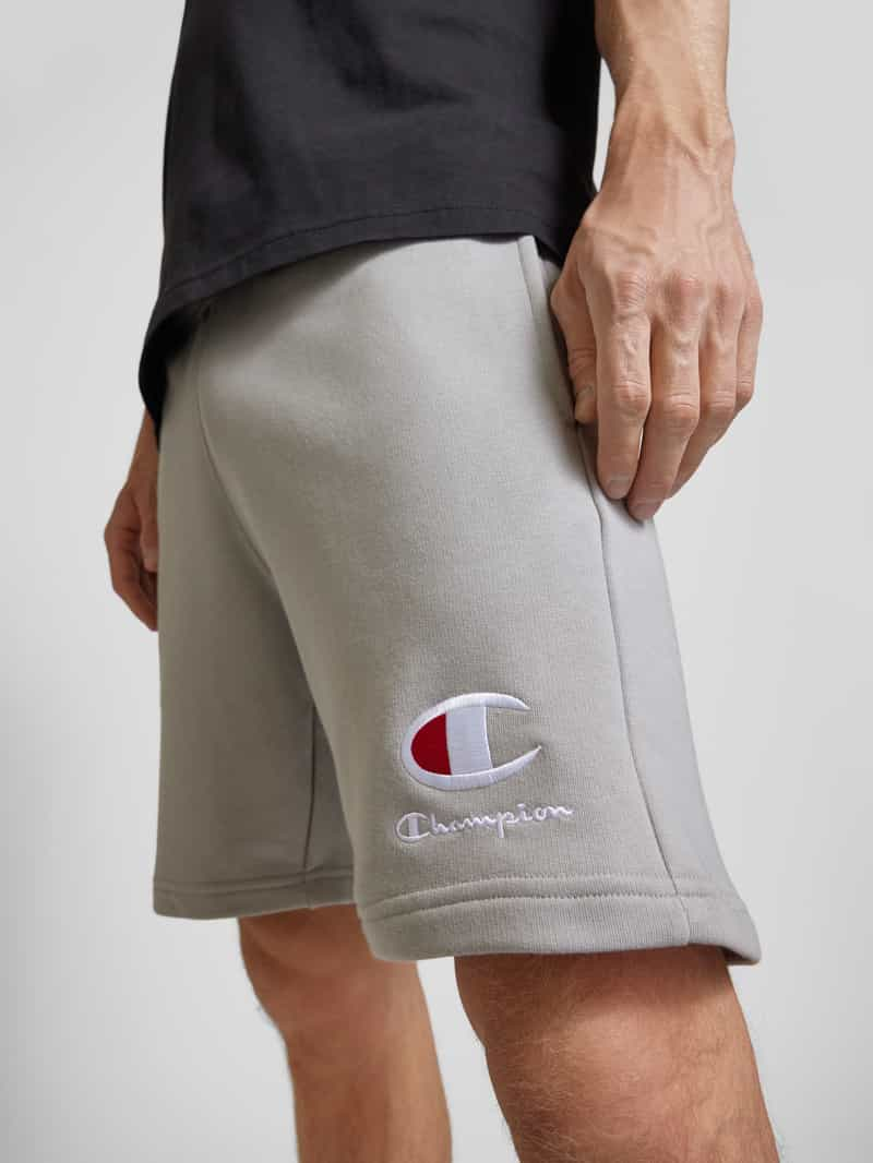 Champion Sweatshorts met labelstitching