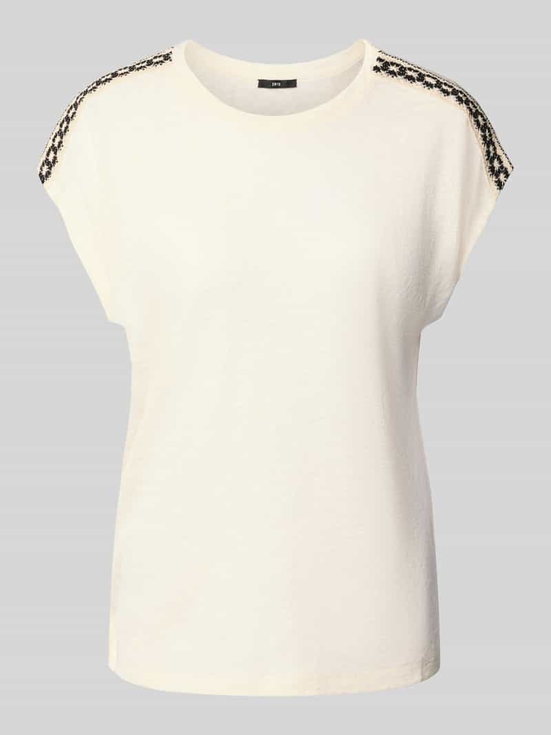 Zero T-shirt met ronde hals