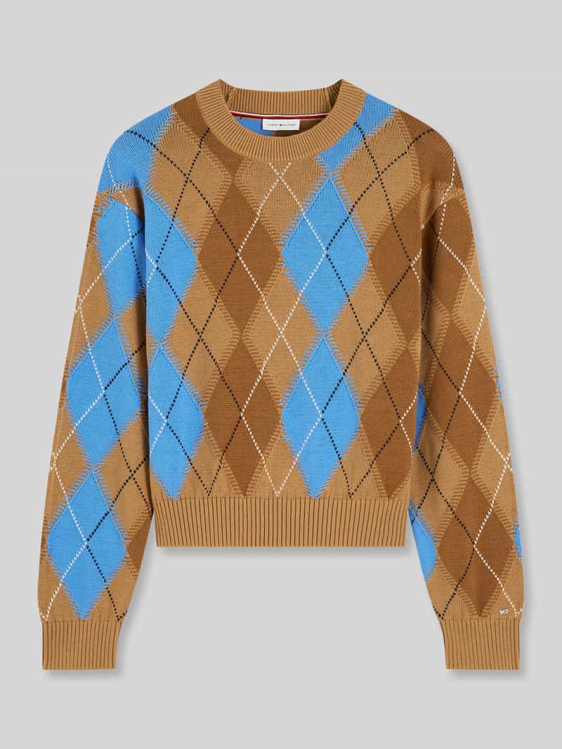 Tommy Hilfiger Regular fit pullover van puur katoen