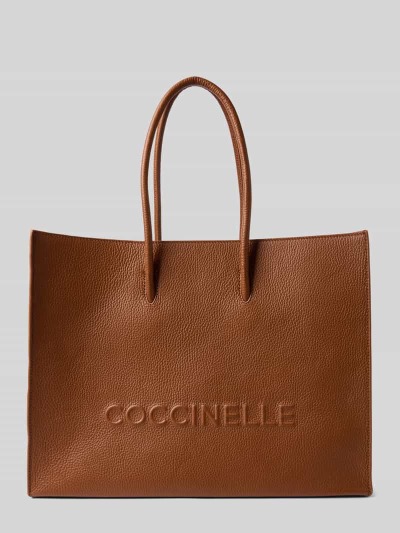 Coccinelle Handtas met reliëflogo model 'Myrtha'