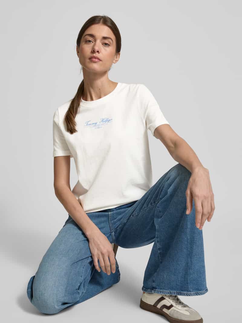 Tommy Hilfiger T-shirt met labelprint
