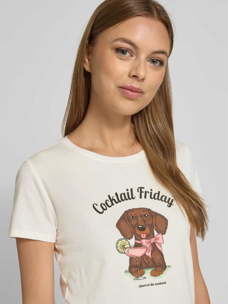 Zero T-shirt met ronde hals