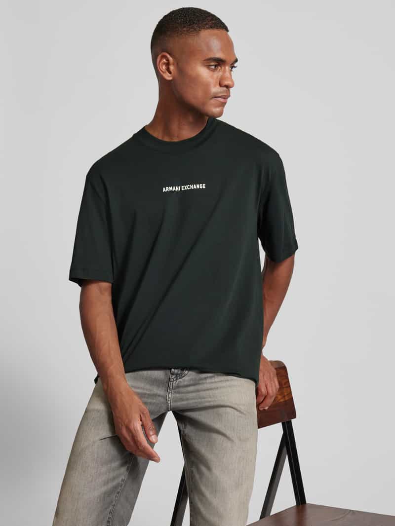 Armani Exchange T-shirt met ronde hals