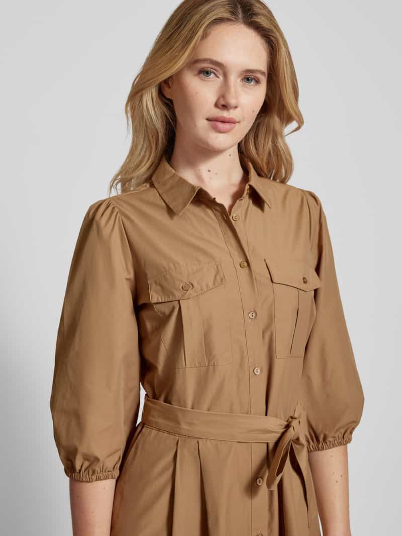 Soyaconcept Midi-jurk met borstzakken model 'NETTI'