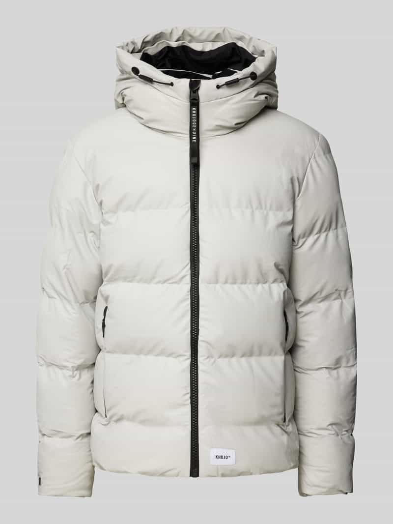 khujo Gewatteerd jack met labelpatch model 'Dover