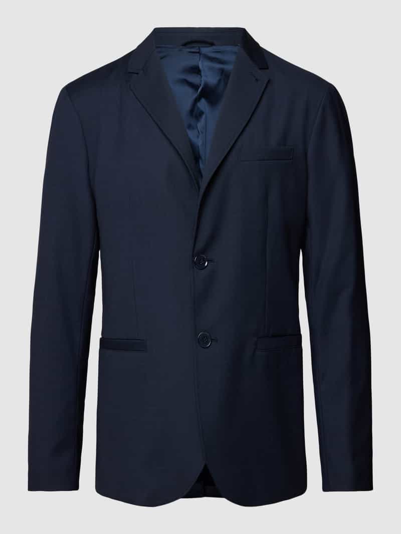 Armani Exchange 2-knoops colbert in effen design