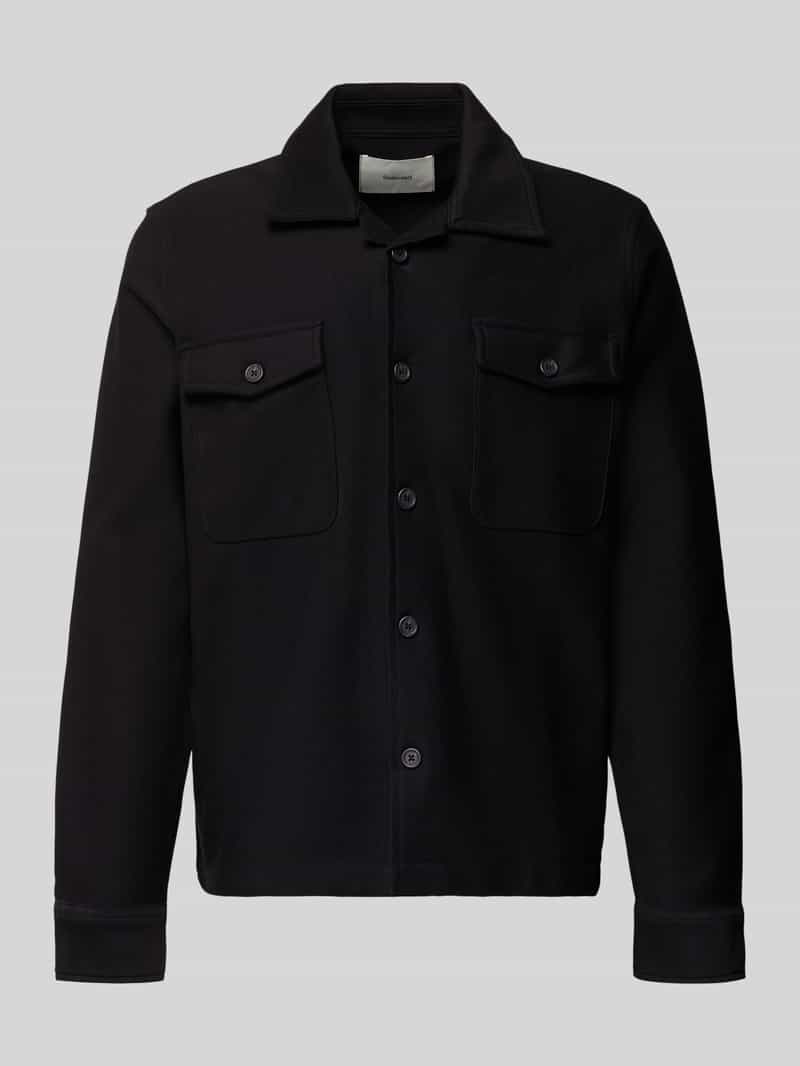 Selected Homme Regular fit overhemdjack van puur biologisch katoen model 'OLIVER'