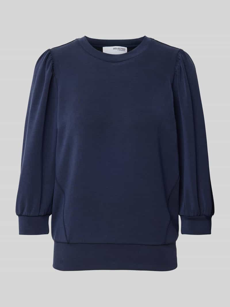 Selected Femme Sweatshirt met 3 4-mouwen model 'TENNY'