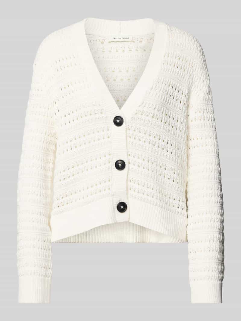 Tom Tailor Regular fit cardigan met V-hals