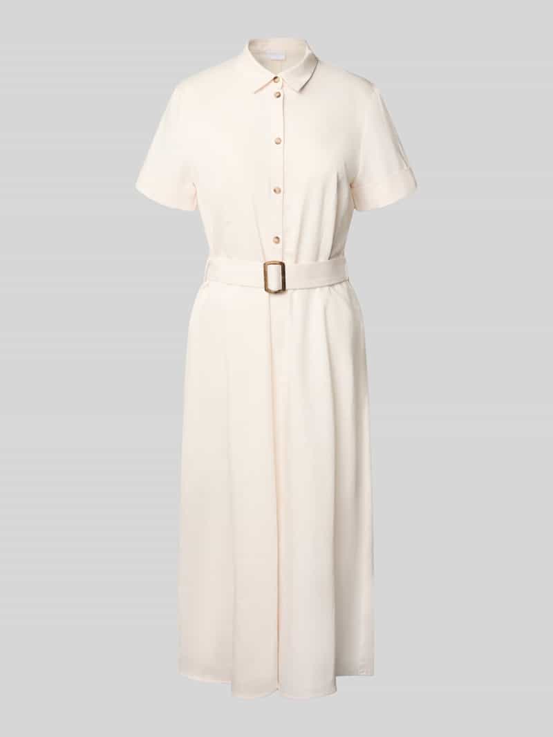 Jake*s Collection Midi-jurk met tailleriem