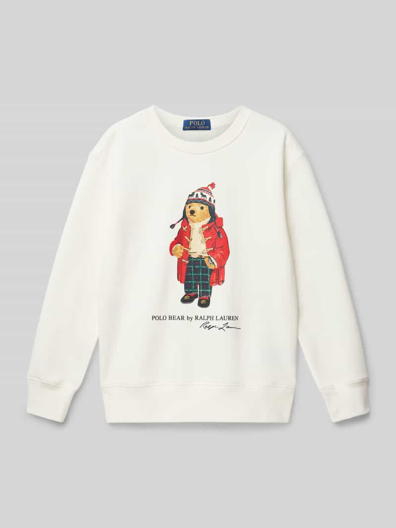 Polo Ralph Lauren Teens Sweatshirt met ronde hals