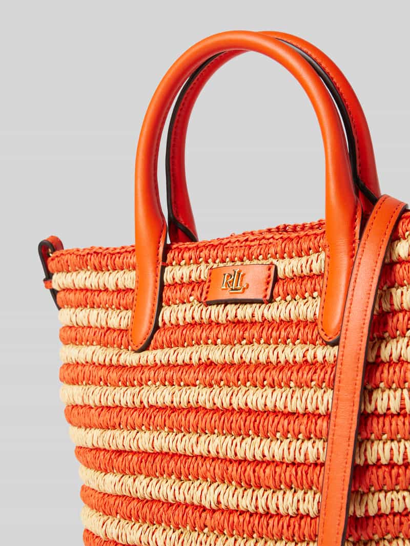 Lauren Ralph Lauren Tote bag in gevlochten look model 'BRIE'