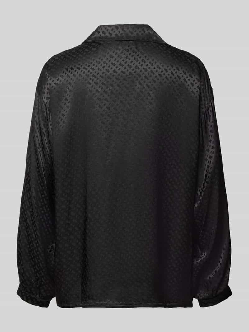 Boss Regular fit pyjama van pure viscose model 'B Monogram_Shirt'