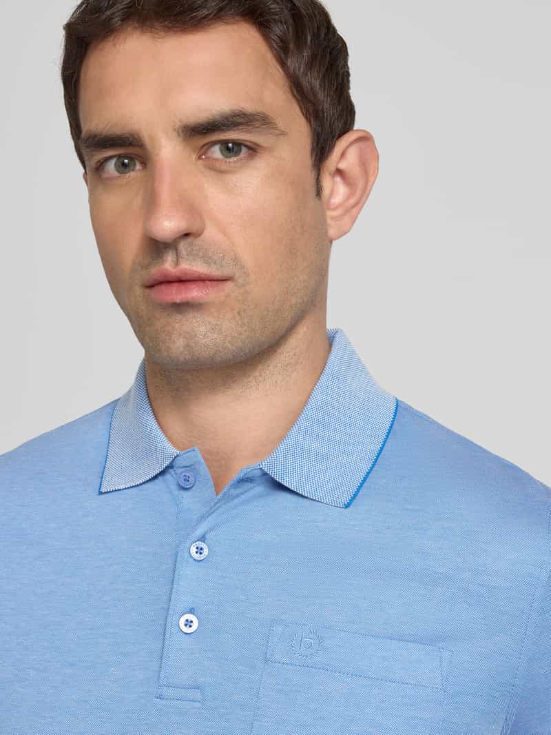 Bugatti Poloshirt met borstzak