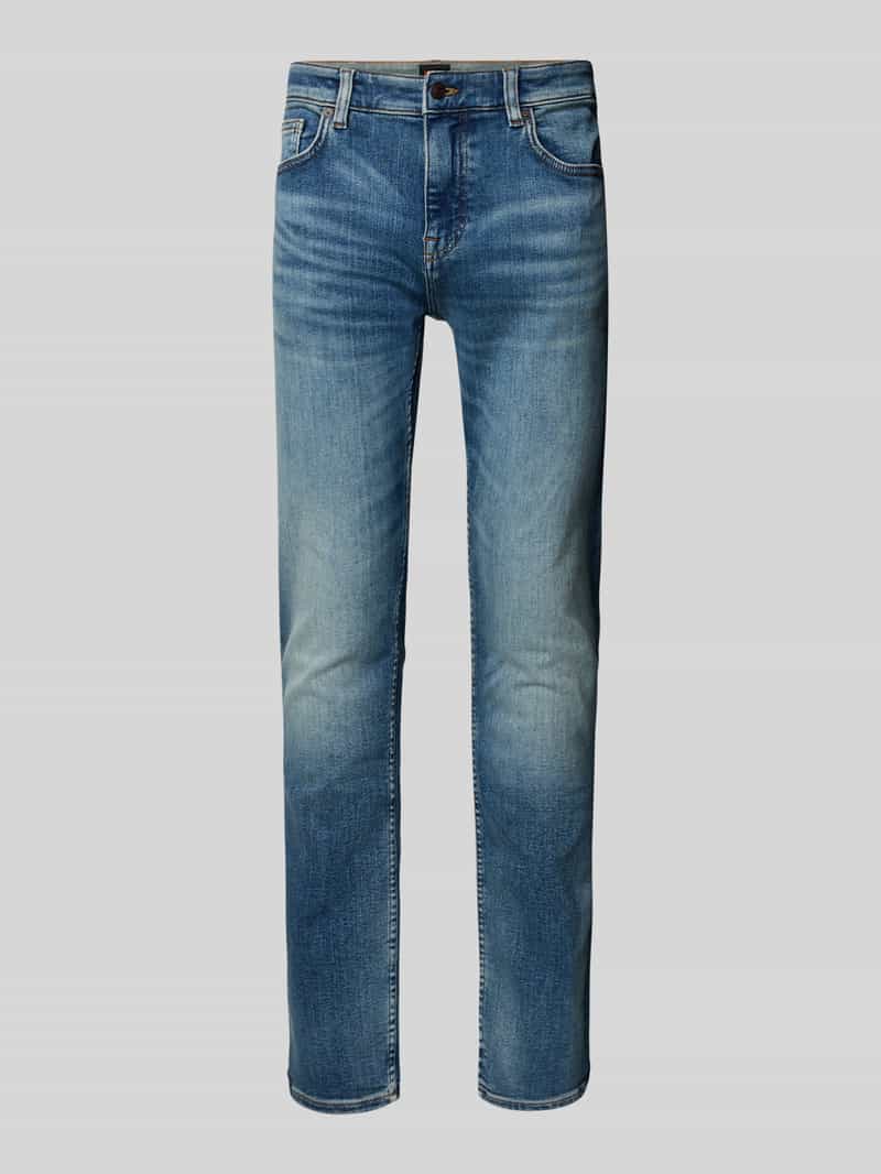 Boss Orange Slim fit jeans van katoenmix model 'DELAWARE'