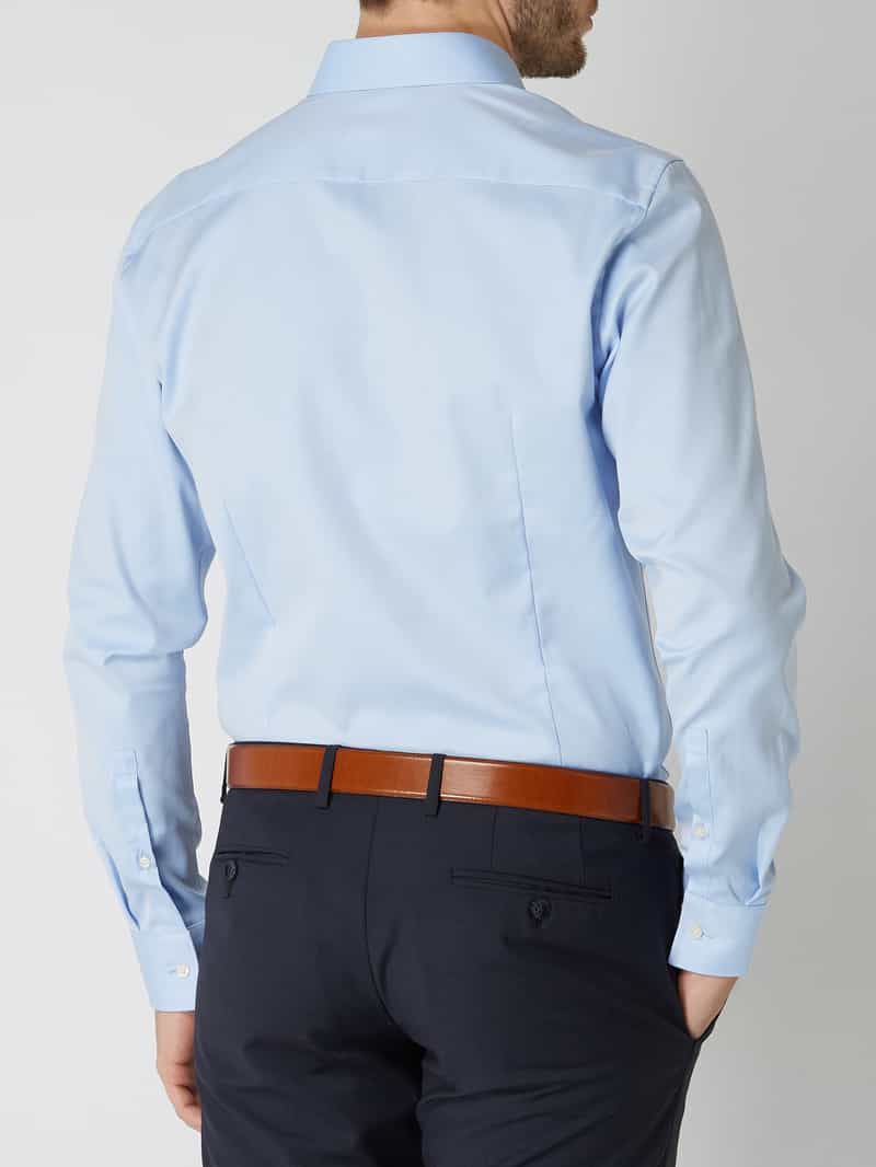 Slim fit zakelijk overhemd van twill Jake*s