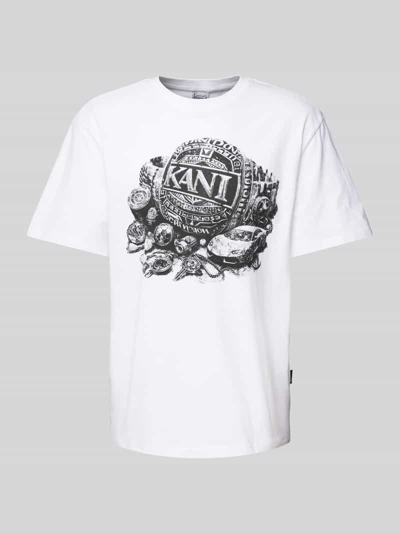 Karl Kani T-shirt met labelprint
