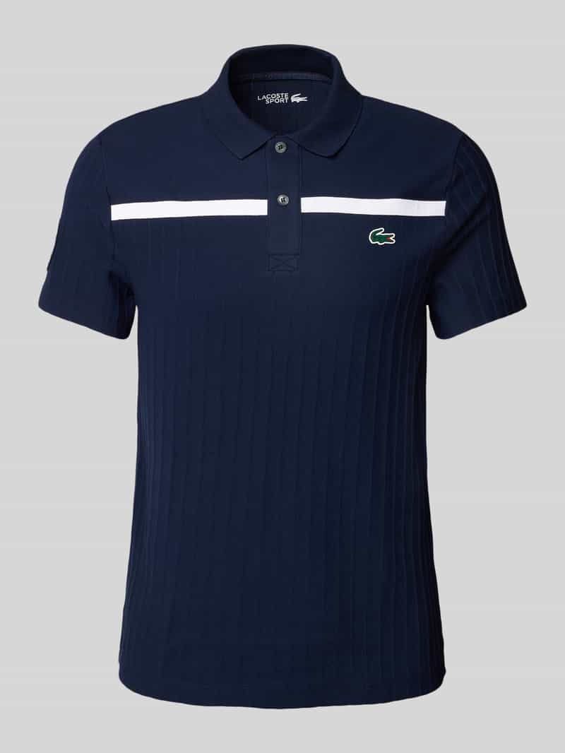 Lacoste Poloshirt met labeldetail