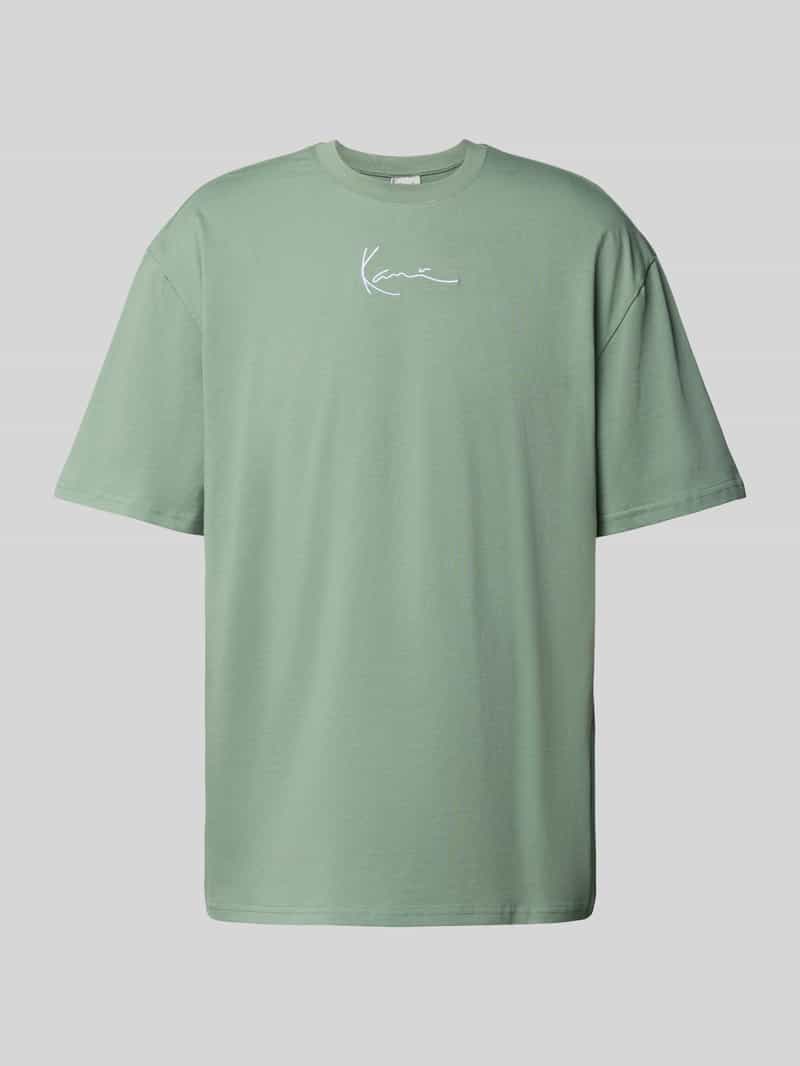 Karl Kani T-shirt met labelstitching