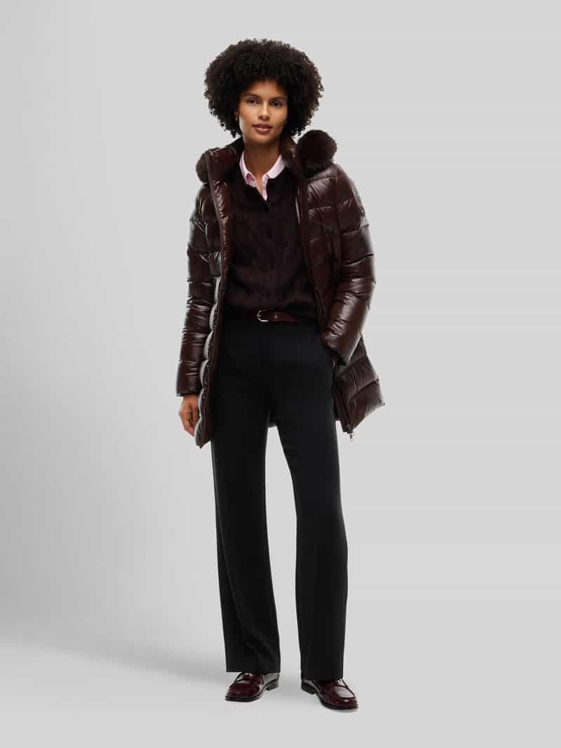 Tommy Hilfiger Buffer Coat met capuchon van dons