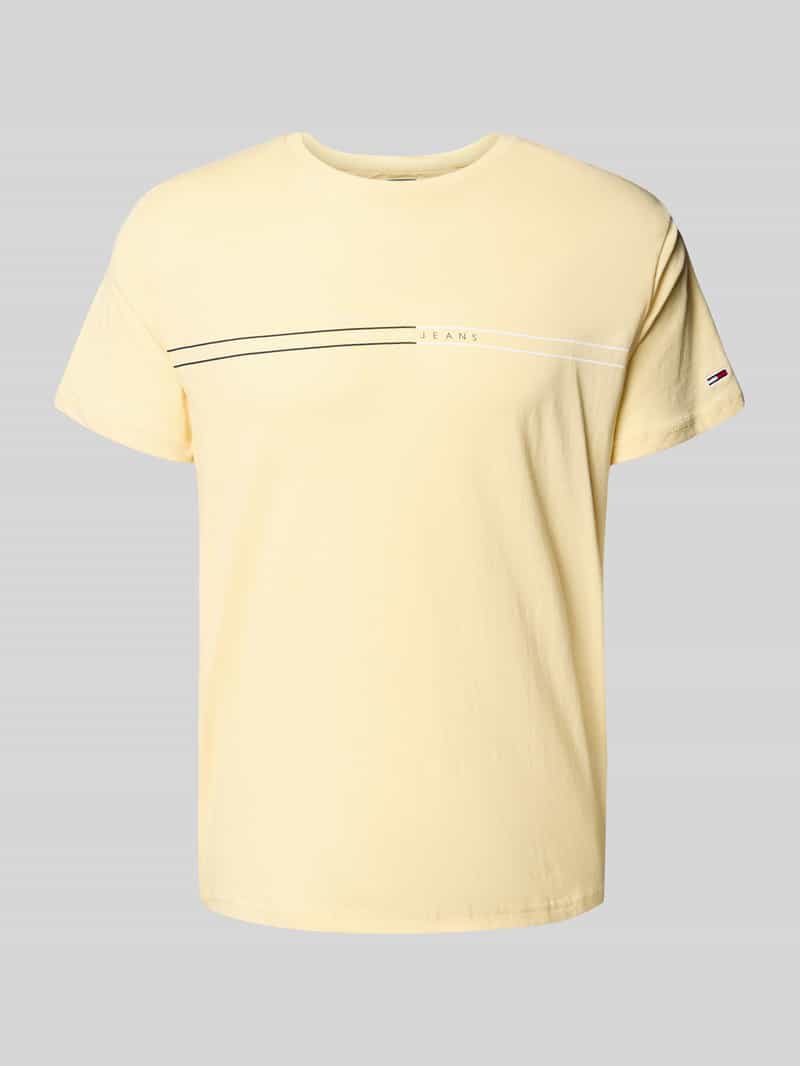 Tommy Jeans Regular fit T-shirt van puur katoen
