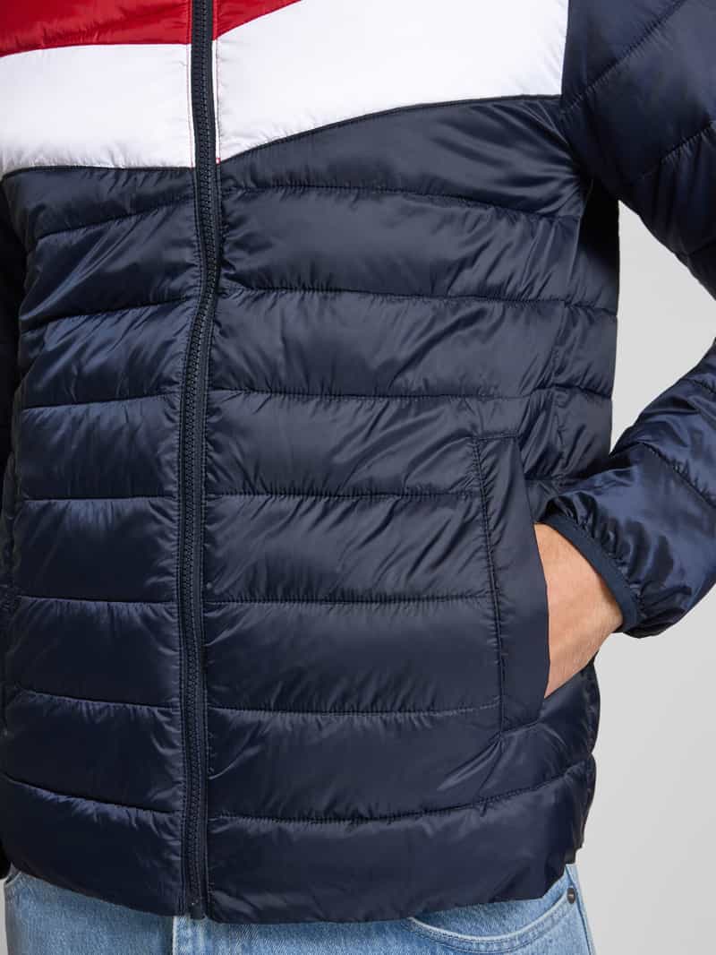jack & jones Gewatteerd jack met ritssluiting
