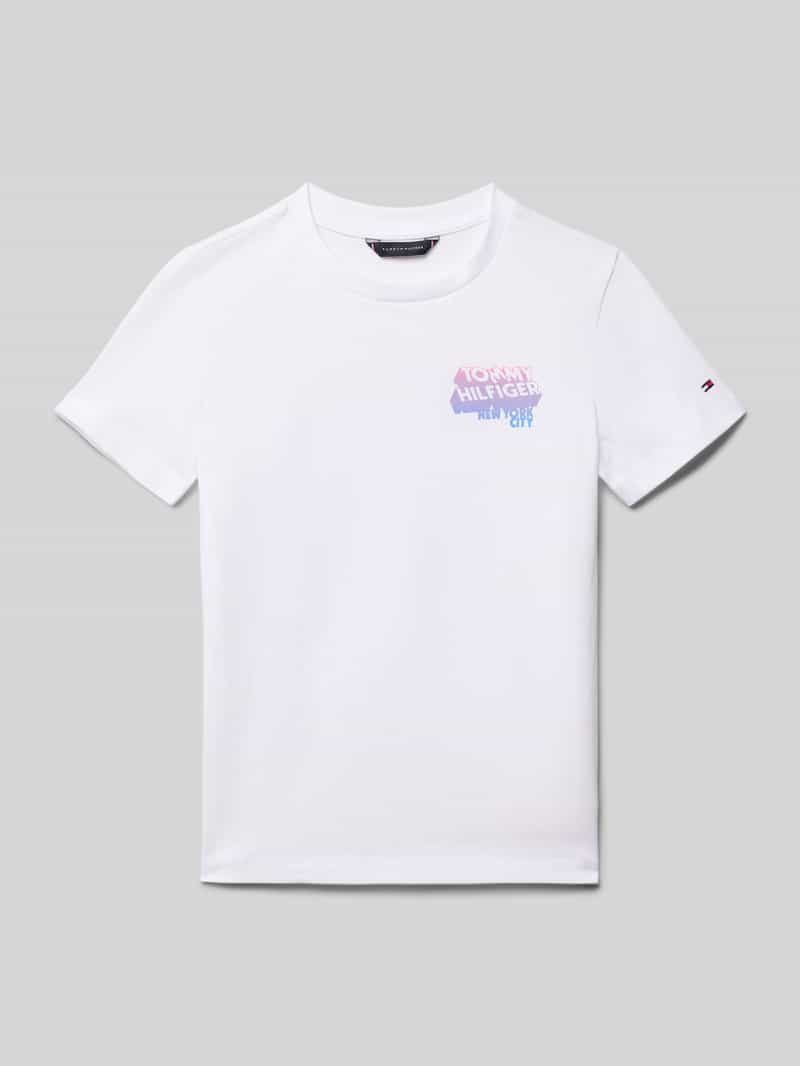 Tommy Hilfiger Teens T-shirt met labelprint