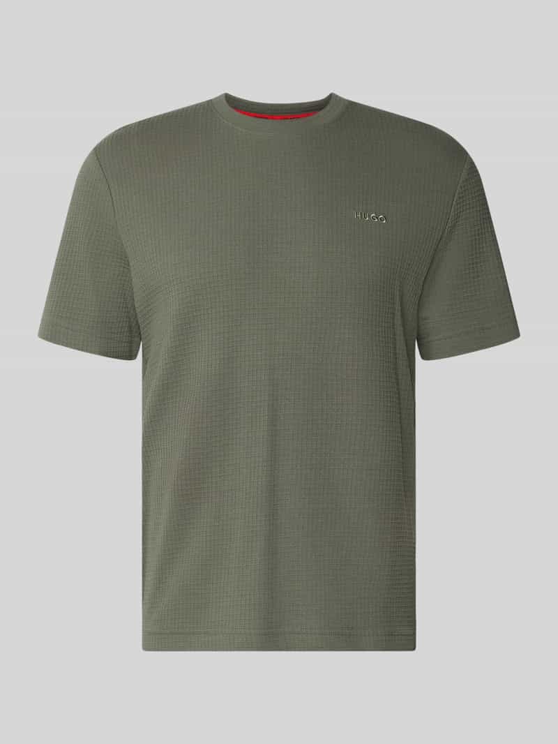 Regular fit T-shirt van katoenmix model 'AUSTIN'