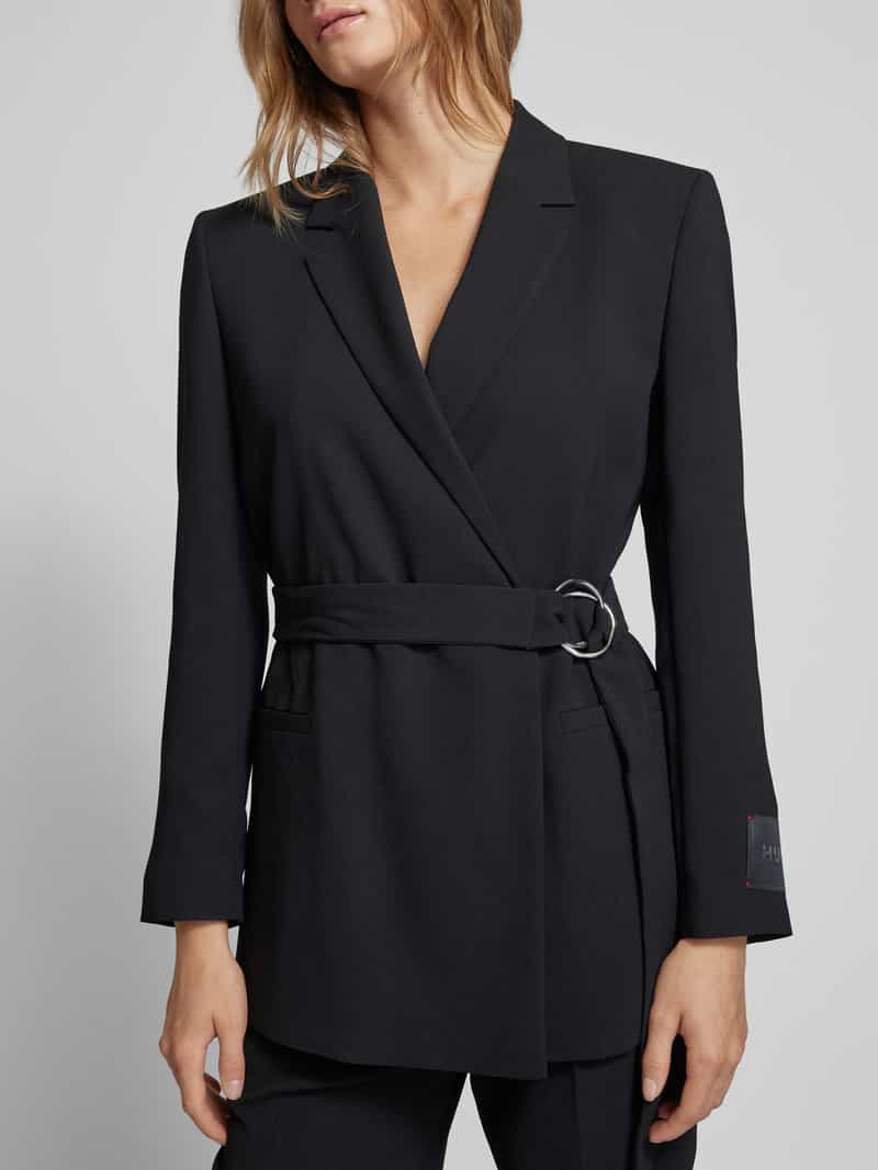 HUGO Blazer met tailleriem model 'Apia'