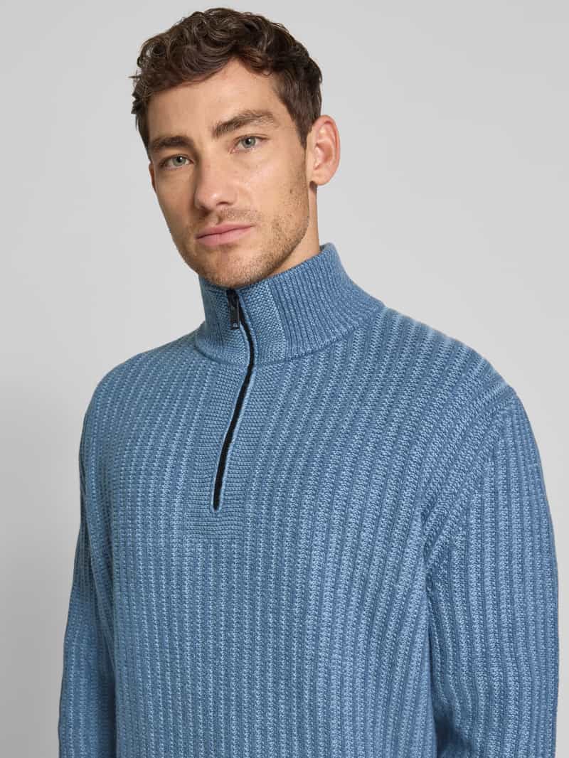 Boss Orange Regular fit schipperstrui van wolmix model 'KWINTER'