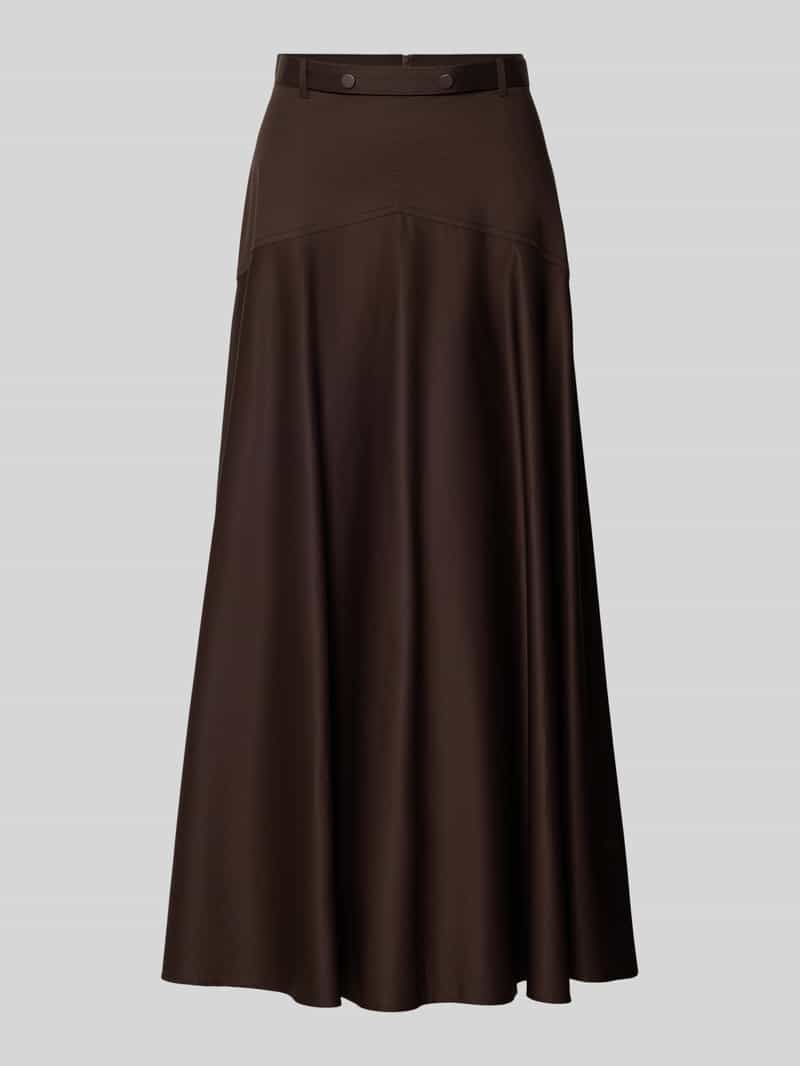 regular fit midi-rok van katoenmix model 'VUSOLA'