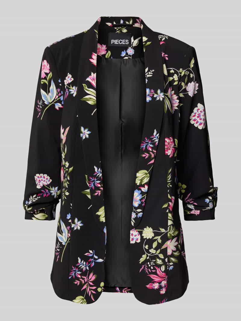 Pieces Regular fit blazer met 3 4-mouwen model 'BOSELLA'