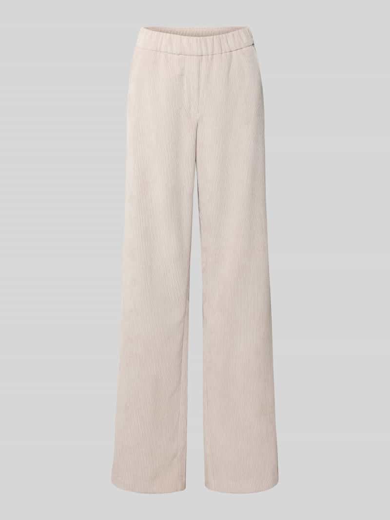 MAC Stoffen broek met Franse steekzakken model 'Chiara'